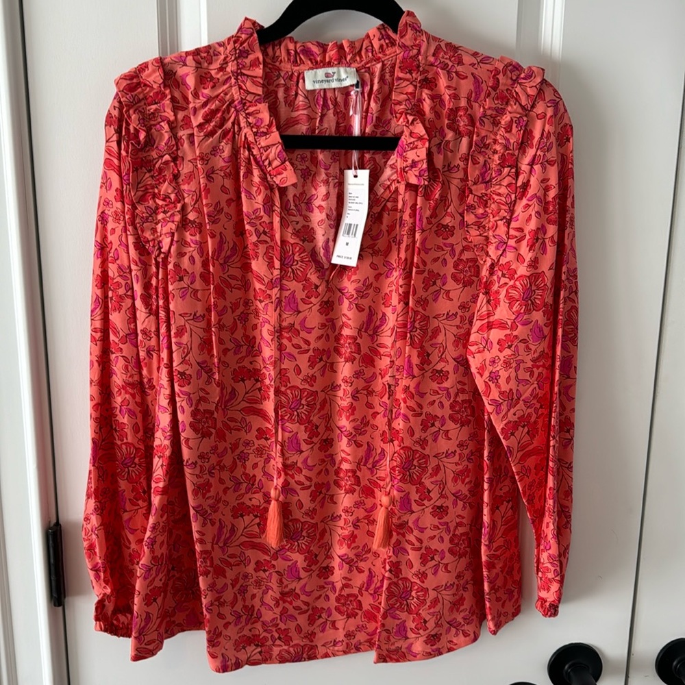 Vineyards Vine never worn woven spring top